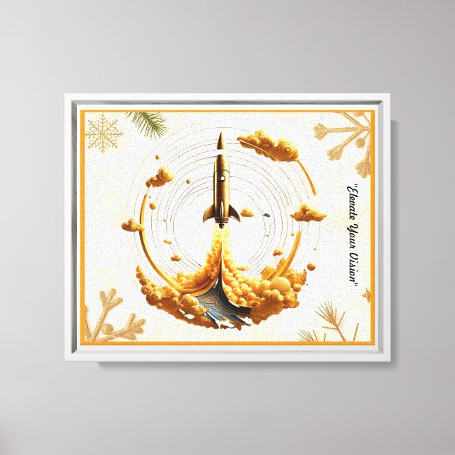 "Heavenly Trajectory" Canvas Print (Front)