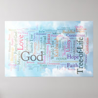 Heavenly Word Cloud