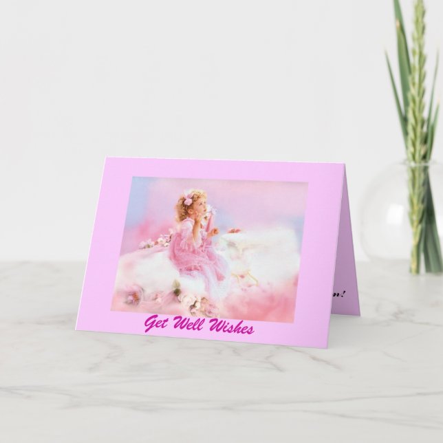 HeavenlyAngels...Get Well Soon Card (Front)