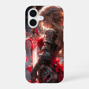 Heaven's Chosen Blade Anime Valkyrie Warrior iPhone 16 Case