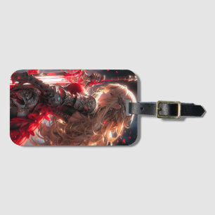 Heaven's Chosen Blade Anime Valkyrie Warrior Luggage Tag