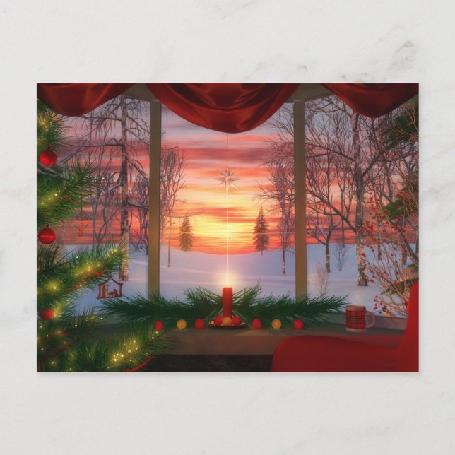 Heaven's Dayspring Christmas Postcard (Front)