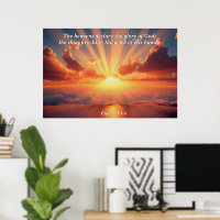 Heavens Declare the Glory: God & Creation Verse