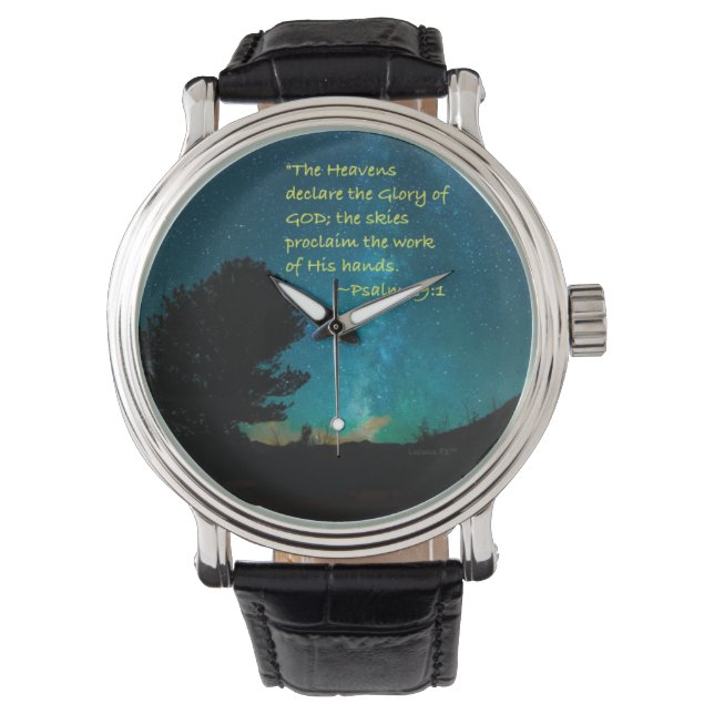"Heavens declare" Watch (Front)