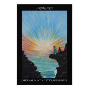 Heavens gate photo print
