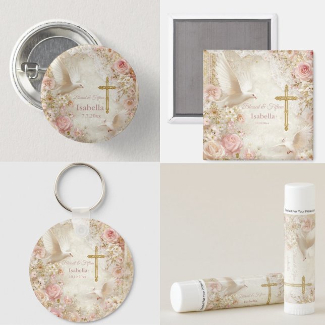 Heaveny Blush & Gold Quince, custom Magnet (Creator Uploaded)