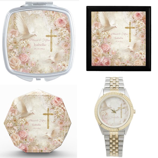 Heaveny Blush & Gold Quince, custom Watch (Creator Uploaded)