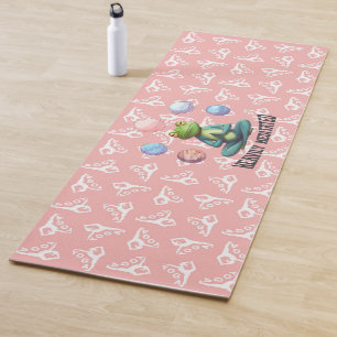 Heavily Meditated Frog Yoga Playful Zen Mat