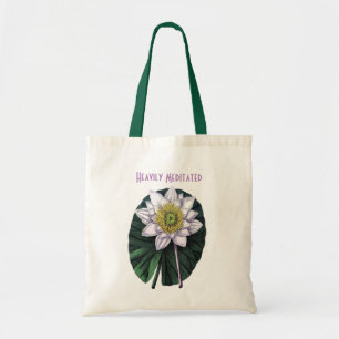 Heavily Meditated Funny Louts Yoga Tote Bag