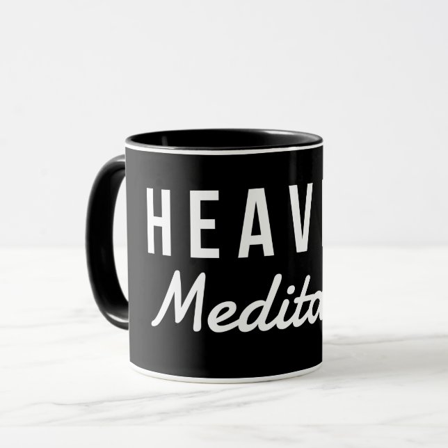 Heavily Meditated Mug (Front Left)
