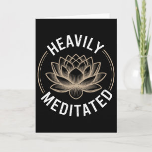 Heavily Meditated Spiritual Yoga _4 Card