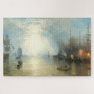 Heaving in Coals, William Turner Art Jigsaw Puzzle