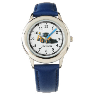 Heavy Construction Machinery Children's Watch