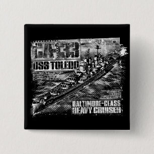 Heavy cruiser Toledo Square Button