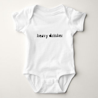 Heavy drinker Baby Bodysuit