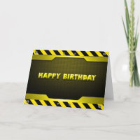 Heavy Duty Birthday Sign