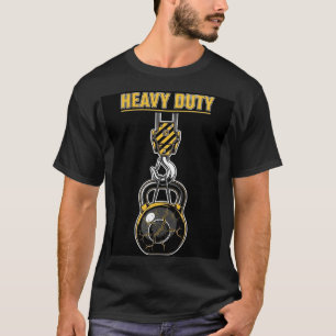 Heavy Duty - Cracked Kettlebell T-Shirt