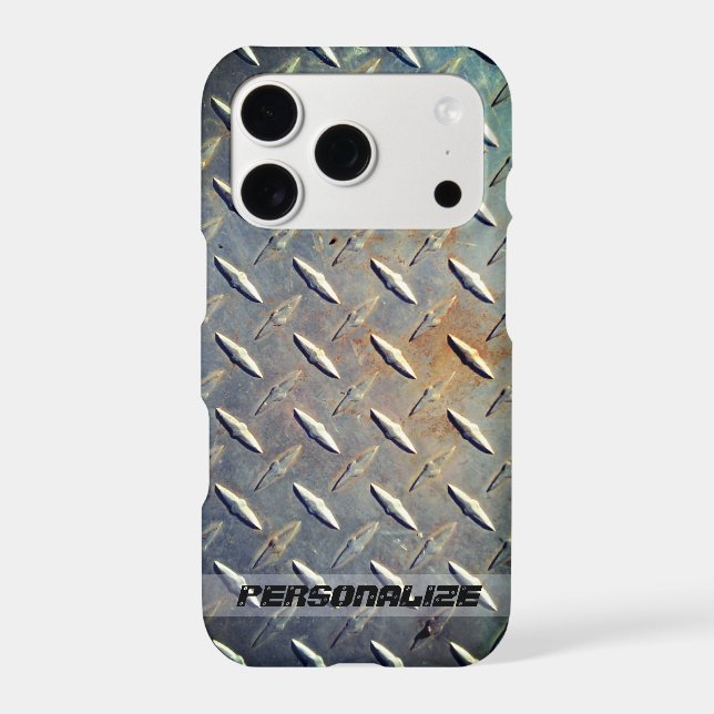 Heavy Duty Diamond Plate Steel Custom Graphic (Back)
