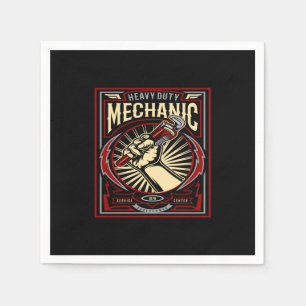 heavy duty mechanic napkin