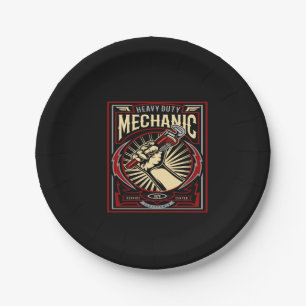 heavy duty mechanic paper plate