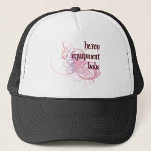 Heavy Equipment Babe Trucker Hat
