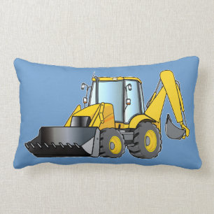 Heavy Equipment: Backhoe Lumbar Cushion
