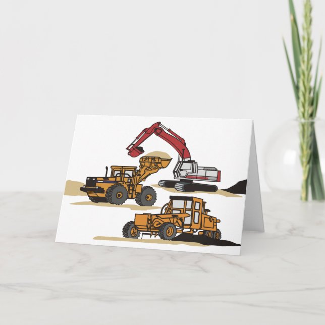 Heavy Equipment Card (Front)