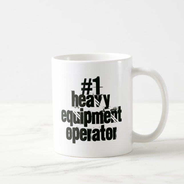 Heavy Equipment Operator Coffee Mug (Right)