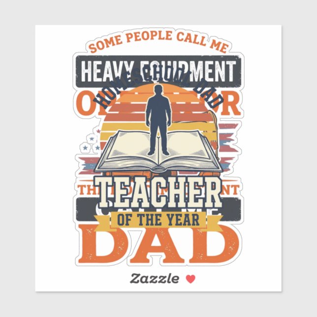 Heavy Equipment Operator Dad Vintage Shirt Design_ (Sheet)