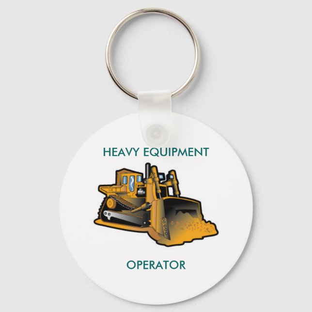 HEAVY EQUIPMENT, OPERATOR KEY RING (Front)