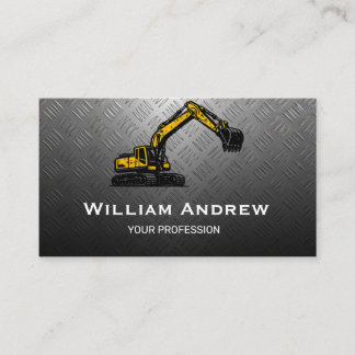 Heavy Equipment Skid Steer Operator Business Card