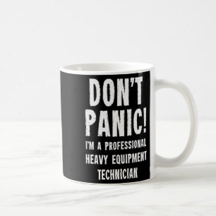 Heavy Equipment Technician Tank Top Coffee Mug