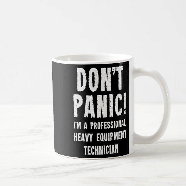 Heavy Equipment Technician Tank Top  Coffee Mug (Right)