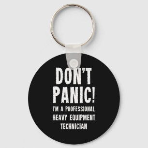 Heavy Equipment Technician Tank Top Key Ring