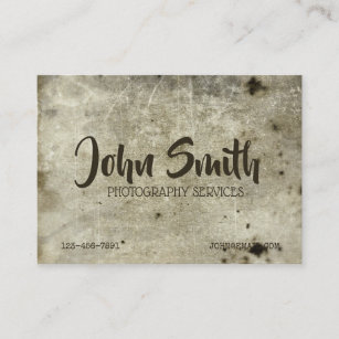 Heavy Grunge Background Rough distressed Ancient Business Card