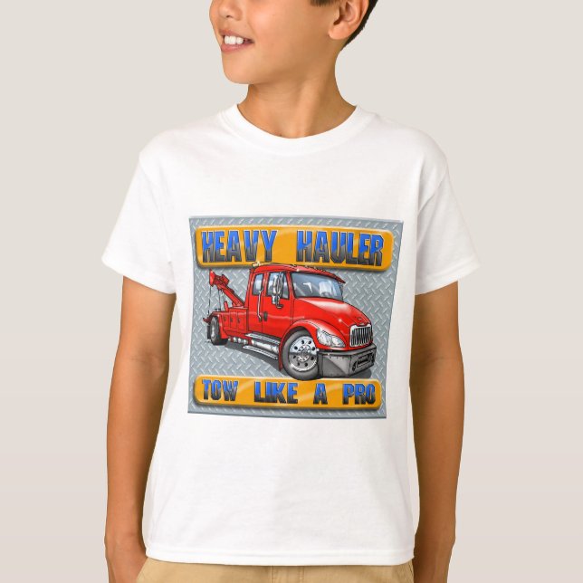 Heavy Haulier Tow Truck T-Shirt (Front)