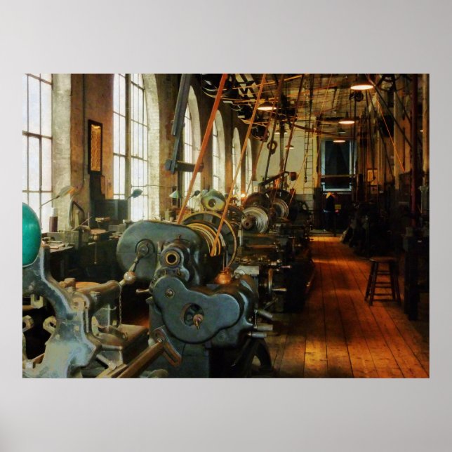 Heavy Machine Shop Poster (Front)