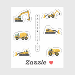 Heavy Machinery Stickers