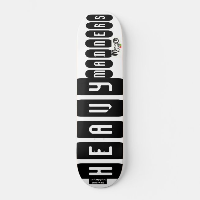 HEAVY MANNERS Skateboard (Front)
