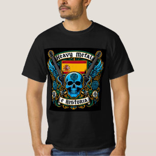 Heavy metal and history logo - Youtube T-Shirt