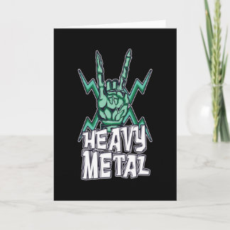 Heavy Metal Card