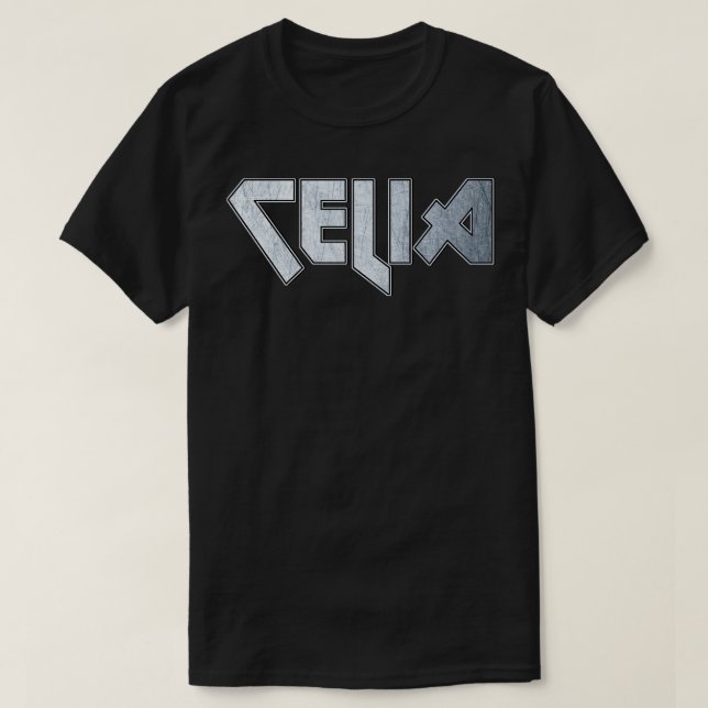 Heavy metal Celia T-Shirt (Design Front)