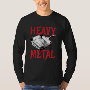 Heavy Metal Chef Pun Humour Kitchen Staff Cook In T-Shirt