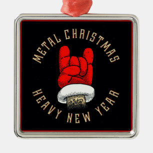 Heavy Metal Christmas Ornament