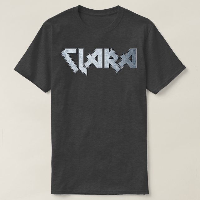 Heavy metal Clara T-Shirt (Design Front)