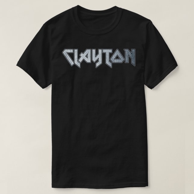 Heavy metal Clayton T-Shirt (Design Front)