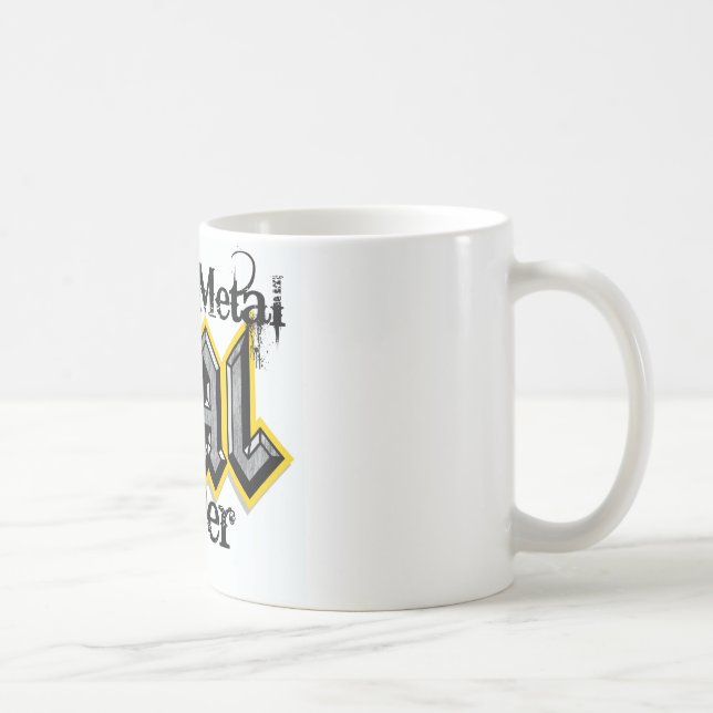 HEAVY METAL COAL MINER COFFEE MUG (Right)