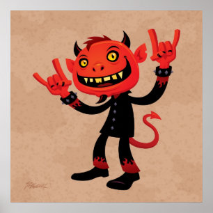 Heavy Metal Devil Poster