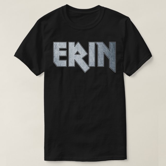 Heavy metal Erin T-Shirt (Design Front)