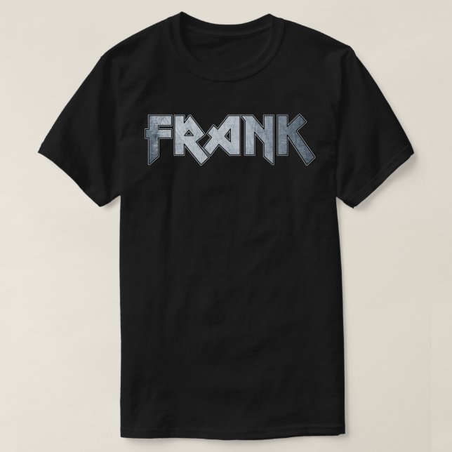 Heavy metal Frank T-Shirt (Design Front)